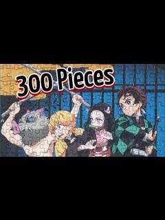 [x]パズル 300ピースやってみた Kimetsunoyaiba Puzzle - YouTube