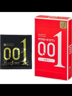 [x]OKAMOTO岡本 001 極限超薄保險套 3個入 岡本史上最薄 – 小熊藥妝 - 日本藥妝直送台灣