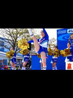 [x]かわいいチアガール28 可愛い徳島ヴォルティスチアリーディング部 ハイキック開脚 チアリーダー チアリーディング チアダンス cute ...