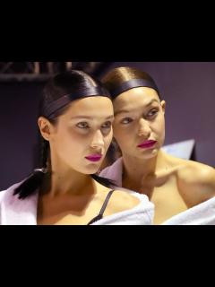 [x]Gigi and Bella Hadid Pose Naked Together for British Vogue