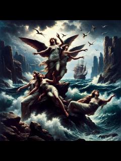 [x]Sirens Greek Mythology Odysseus