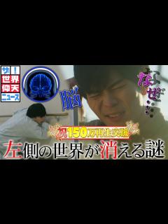 [x]【ザ！世界仰天ニュース】左側の世界が消えた 脳の不思議 - YouTube