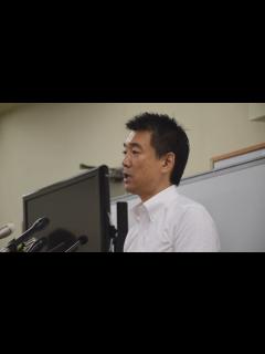 [x]橋下氏、離党を正式表明 維新、党分裂の可能性 - YouTube