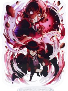 [x]Amazon.com: Luckxing Anime Nakahara Chuuya Acrylic Stand Figure,Desktop ...