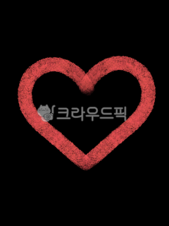 [x]heart, 하트, 분필느낌하트, 귀여운하트, 예쁜하트, 사진,이미지,일러스트,캘리그라피 - 레몬쓰작가